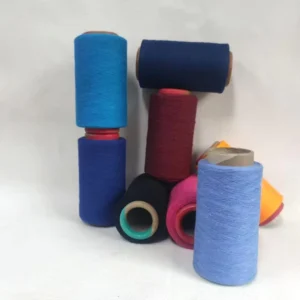Eco-Friendly Recyclable Colorful Cotton Yarn 20/1 Regeneration Blend Thread for Knitting Dyed