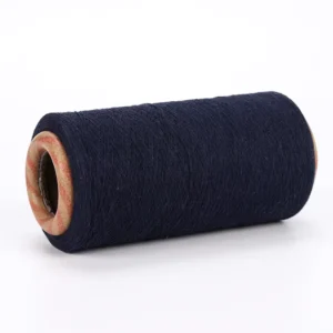 Eco Friendly Recycled Cotton Polyester Blended Carded Open End Regenerated TC Yarn 21s 24s 30s Circular Knitting 30 Colors