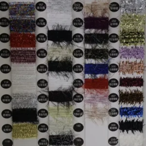 Eco Friendly Recycled Fancy Yarn Custom Full Dye Crochet Special Textured Yarn for Knitwear Home Decoration