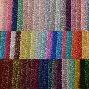 Eco Friendly Tricot Lurex Spandex Metallic Glitter Fabric Yarn Dyed Quick Dry Soft Lightweight 4 Way Stretch Boys