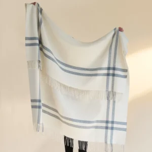 Eco-Friendly Winter Warm Throw Blanket 10% Cashmere 90% Lamb Wool Super Soft for Bedding Sofa Decor
