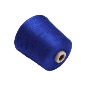Eco friendly Blended Yarn Recycled Plain Polyester Combed Cotton Blended Yarn