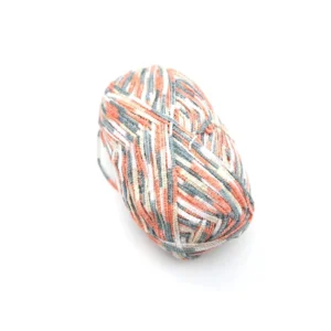 Eco friendly Smooth Blended Yarn Dyed Mix Color Baby Ball Yarn Knitting Yarn