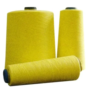 Eco friendly polyester recycled yarn with GRS 50s