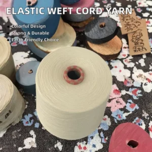 Elastic Weft Yarn Cord Fabric Weaving