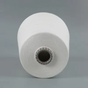 Environmental friendly Viscose Core spun Yarn 28S/2 50% Eco friendly Viscose 28% PBT 22% Nylon Blend Yarn