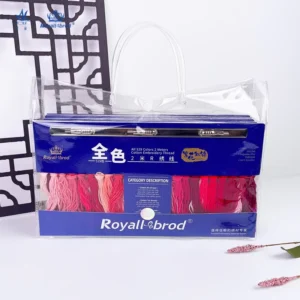 Environmentally Friendly Cotton Embroidery Thread 529 Colors 1m*2 hole Cross Stitch for Crochet Sewing Multipurpose Storage