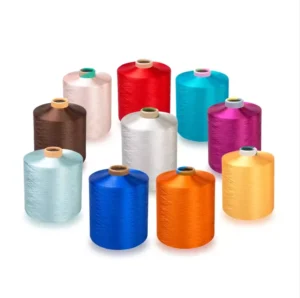 Excitingly Shine With Long lasting Color 150D 48F Polyester Yarn For Embroidery