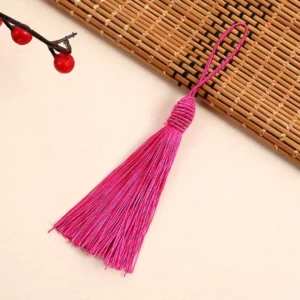 FA004 Home Textile Metallic Tassel 5cm Small Size New Chinese Style Hanging Decor Curtain Pillow Table Flag Gift Box