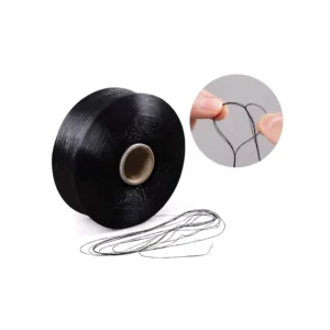 FDY Black 650D Polypropylene Yarn Is Used for Drying Clothes Hangers and Luggage Binding Straps pp Yarn