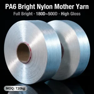 FDY Filament Yarn 100% Nylon High Tenacity High Uniformity Semi Dull 180 500D for Textile Weaving Industrial Fabric