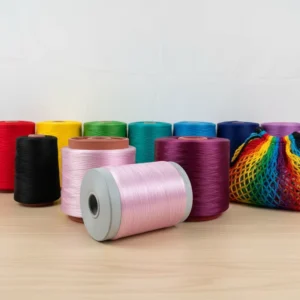 FDY Hollow Polypropylene Yarn with OE Technics Raw Pattern for Weaving Strong Ropes and Bags Standard Strength