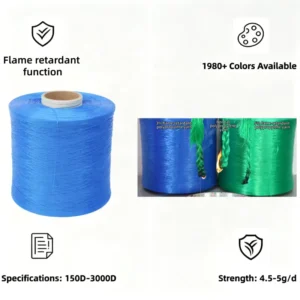 FDY PP Yarn Multi-specification Flame-retardant Yarn with a Strength of 4.5-5.0g /den Is Suitable for Fire Hoses