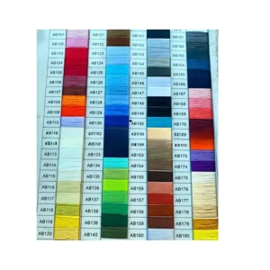 FDY Polyester Dyed Chenille Yarn Warp Yarn High Lustre Filament Ribbon Woven Label Low-Elasticity 100D/150D Filament Trademark