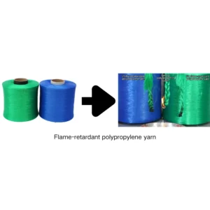 FDY Polypropylene Yarn Flame Retardant Blue 250D Is Used for Fire fighting Supplies FDY Polypropylene Yarn