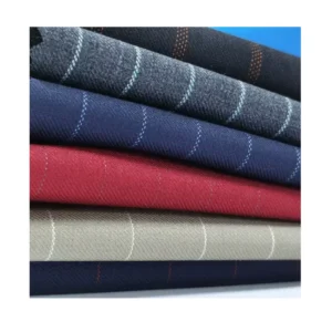 FLK37007 1 Wool 80 Polyester 10 Cashmere 10 280gsm Men Women Australian Wool Worsted Cashmere Suit Fabric