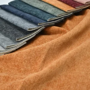 Fabric 100% Polyester Suede Plain Sofa Fabric Imitation Chenille Upholstery Textiles Fabric for Sofa Home Textile