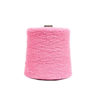 Factory 1.3cm Nylon Feather 12Nm Dyed Hair Fancy Mohair Yarn
