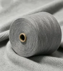 Factory 100% Polyester High Tenacity Raw Custom Grey 21S/5 Spun Yarn for Sewing Industrial Manufacturing and Knitting
