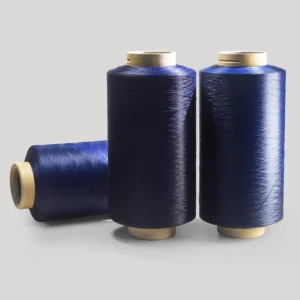 Factory 100% Polyester Navy Blue Series DTY 150D-600D Monofilament Yarn For Weaving