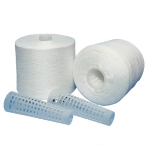 Factory 100% Polyester Yarn Dyeing Yarn Plastic Tube and Paper Cone 40/2 50/2 Different Count