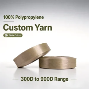 Factory 100% Polypropylene Yarn FDY Textile Weaving Yarn Flame Retardant Hilo pp 900D for Weaving Luggage