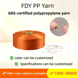 Factory 2000D 100% Polypropylene High Tenacity Yarn for Life saving Safety Belt Lifting Slings
