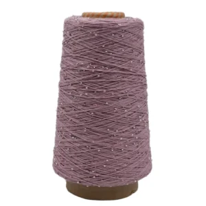 Factory 300g 1260m Bead Sequin Yarn 5ply Cotton/Acrylic Blended Paillette Bling Dyed DIY Hand Knitting Sewing Weaving