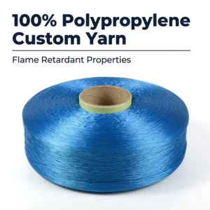 Factory Abrasion Resistant Multicolored PP Yarn Custom Denier FDY 150D-1500D Yarn for Ropes Luggage Handles