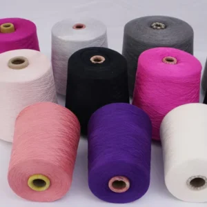 Factory Blended Viscose Nylon Cashmere Yarn Top Dyed Yarn