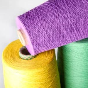 Factory Blended Wool Viscose Yarn Ring Spun Top Dyed Yarn