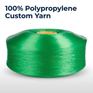 Factory Custom Denier 150D-1500D PP Yarn High Durability 100% Polypropylene Yarn for Luggage Belt Ropes