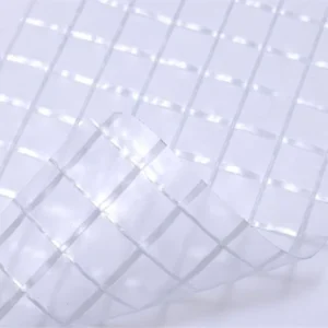 Factory Customized Double Waterproof Clear PVC Mesh Tarpaulin Roll