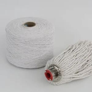 Factory Customized Recycled Cotton Blended Yarn Eco-Friendly Melange Yarn Dyed High Tenacity OE Technics for Weaving Mops
