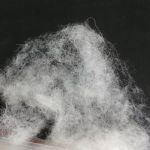 Factory Dehaired 20mm 20.5mic Natural White Color Sheep Cashmere for Spinning Yarn Washed and Carded Sheep Wool Fiber
