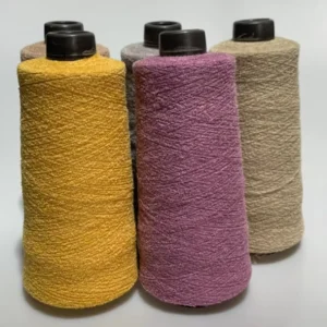 Factory Direct 1 24NM Nylon Textured Yarn with Fuzzy Surface for Knitted Sweaters Hats and Winter Fashion Clothing