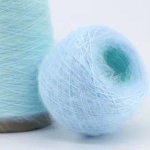 Factory Direct 10 NM 1 Gradient Mohair Knitting Yarn 56% Polyester 38% Acrylic 3% Wool 3% Nylon Color Spun Yarn