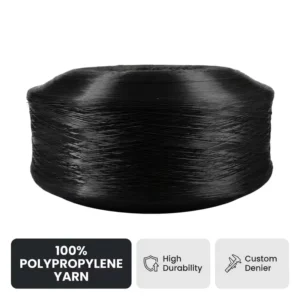 Factory Direct 600D 100% Recycled Polypropylene FDY Melt Spinning Abrasion UV Resistant Multifilament 100% Polypropylene Yarn