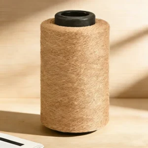 Factory Direct Camel Color Recycled Cotton Yarn Cone Ring Spun Yarn for Socks Gloves Knitting