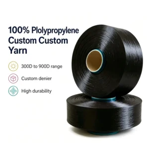Factory Direct FDY Anti-UV Textile 900D Flame Retardant Recycled Yarn Various Colors 100% Polypropylene Yarn for Ropes