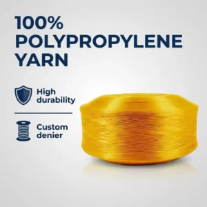 Factory Direct Multicolored Abrasion Resistant Anti Uv Acidproof Yarn 100% Polypropylene 150D-1500D Flame Retardant PP Yarn