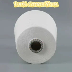 Factory Direct Sale 100% Cotton Yarn Raw White 21S 32S 40S Hand Knitting Weaving Sewing Super Soft Eco Friendly
