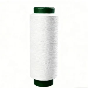 Factory Direct Sales 85% Polyester 15% Nylon DTY Yarn 200D/72F Semi Dull Raw White Sim S Twist AA Sewing