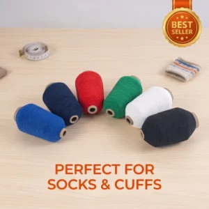 Factory Direct Selling 1007575 Polyester Rubber Covered Yarn Polyester Nylon High Elasticity for Knitting Weaving Dyed