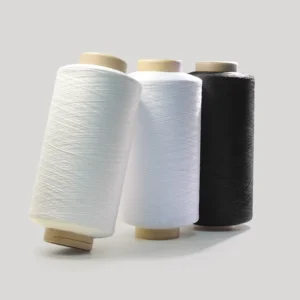 Factory Direct Supply 100% Polyester Black And White DTY 150D-600D Monofilament Yarn For Polyester Sewing Thread