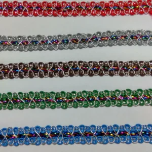 Factory Direct Supply High Quality Knitted Polyester Nylon Trim for Jacket Coat Sewing Edge Binding Material Industrial Use