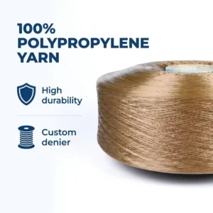 Factory Direct Various Colors Acidproof Anti Uv Thread 150D-1500D FDY Black PP Yarn for Ropes Luggage Handles Strapping Bands