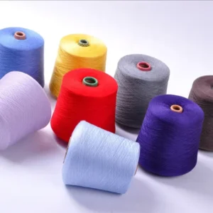 Factory-Dyed 52% Viscose 28% PBT 20% Nylon Core Spun Flame Retardant Eco-Friendly High Strength Super Soft Embroidery Sewing