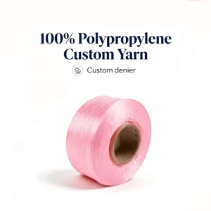 Factory FDY Multifilament Yarn 100% Polypropylene Yarn Abrasion Resistant Solid Yarn 400D Hilo De Polipropileno