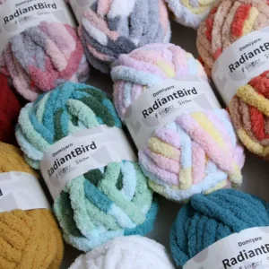 Factory Finger Show 226G for Crochet Cushion Blanket Kennel Chunky Chenille Yarn